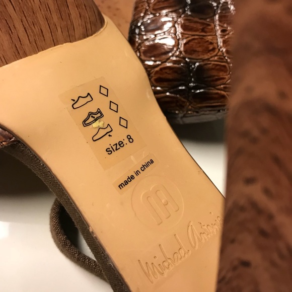 Michael Antonio Snakeskin Platform Heels 🐍 - Picture 6 of 9